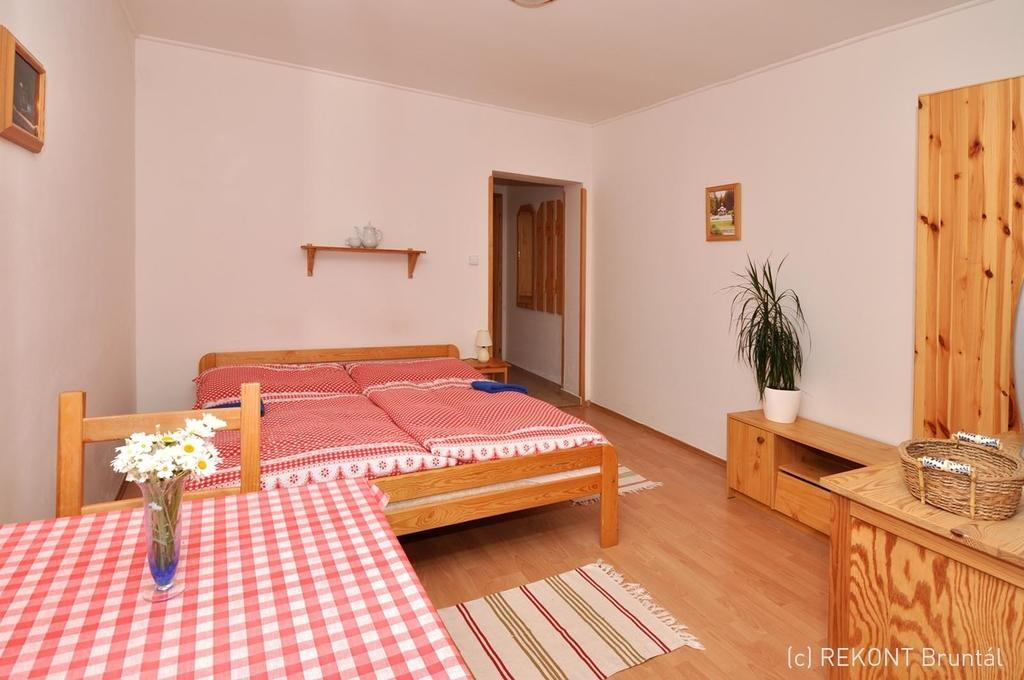 Ubytovani U Rohelu Karlova Studánka Oda fotoğraf