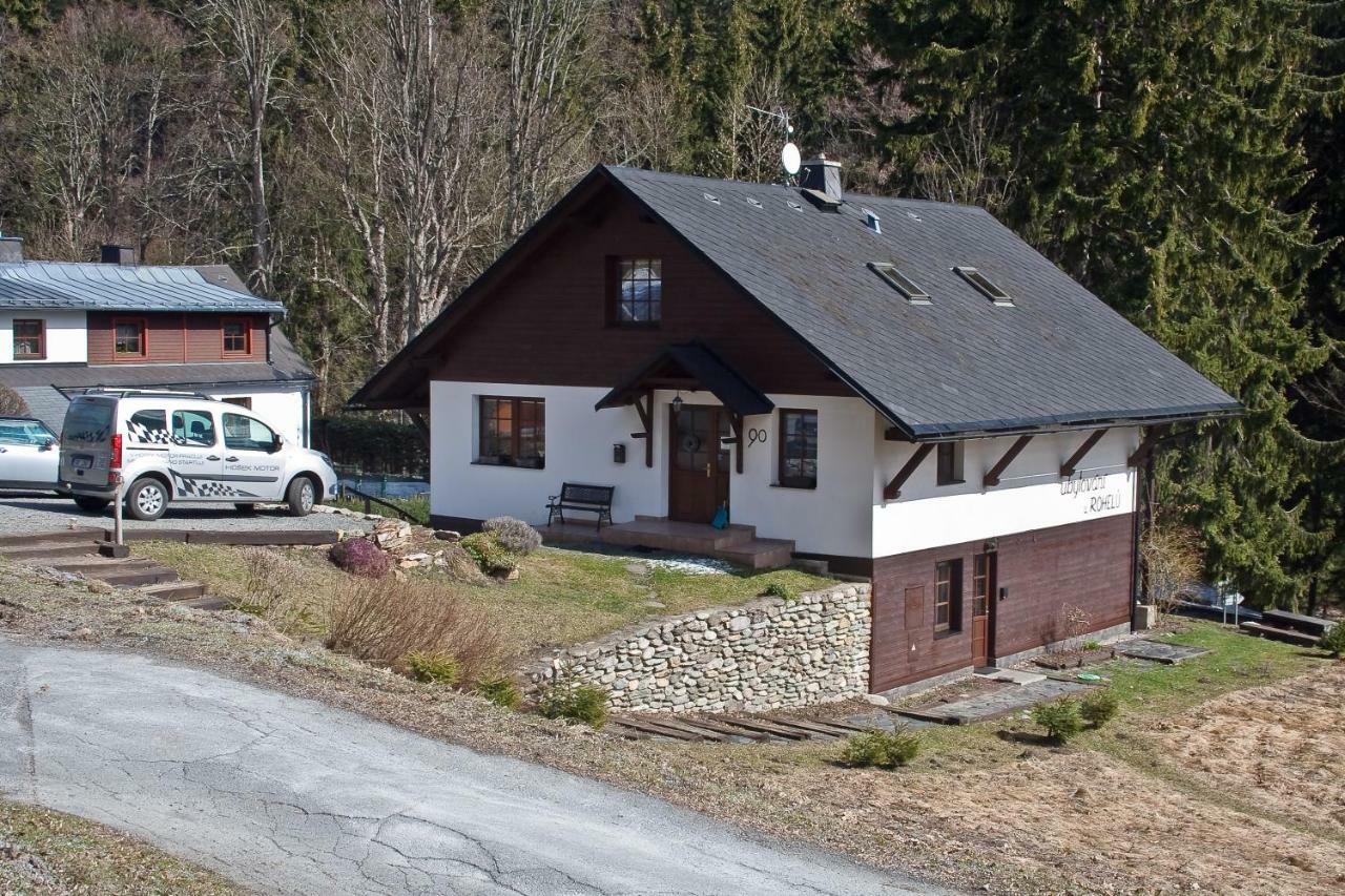 Ubytovani U Rohelu Karlova Studánka Dış mekan fotoğraf